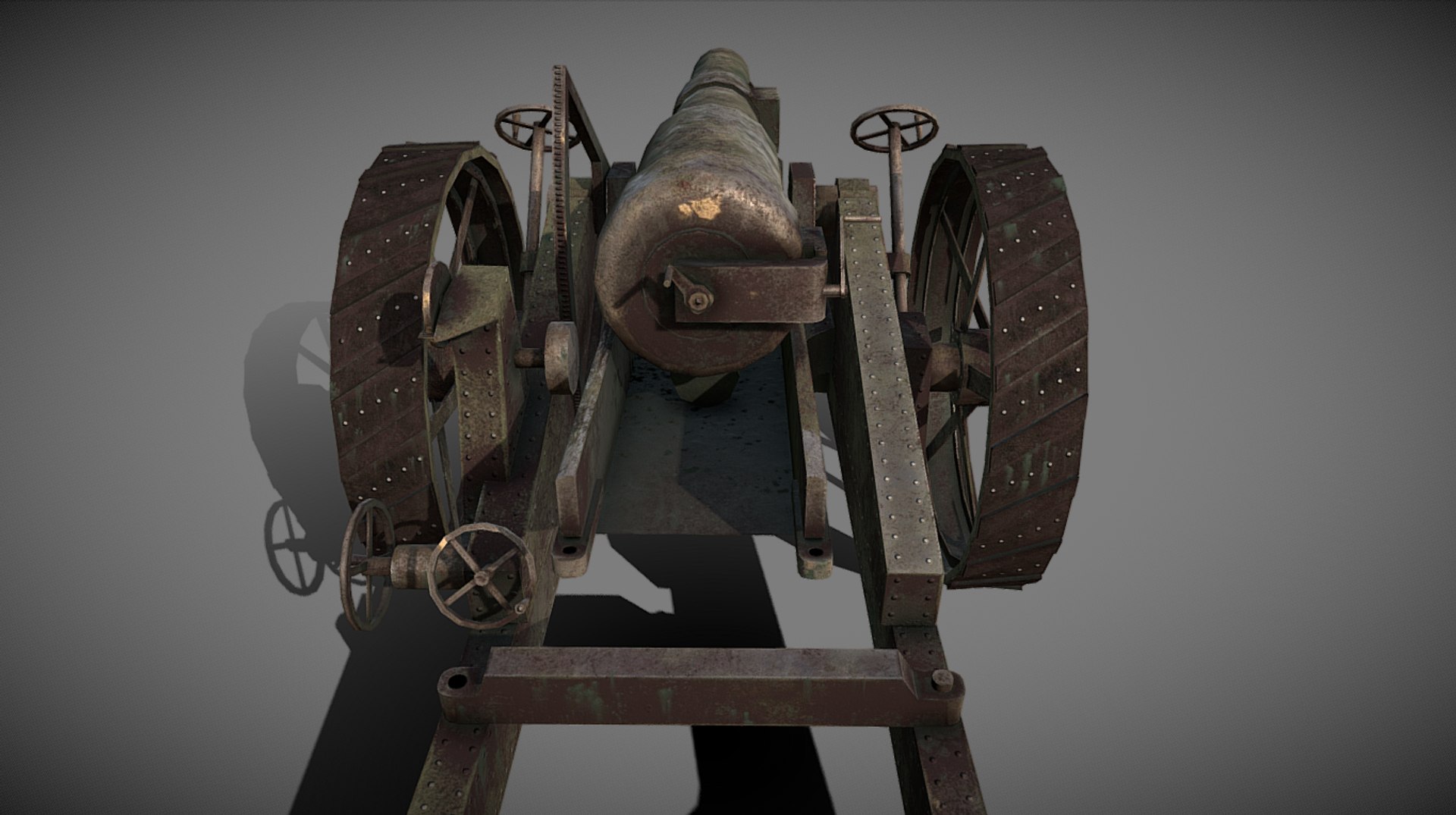 3D Bl Howitzer Model - TurboSquid 1454533