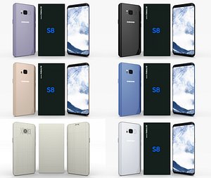 3D pack samsung galaxy s8