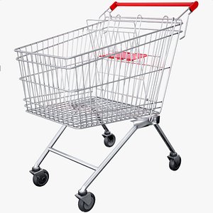Shopping Cart Gameready PBR