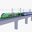 Stadler Flirt e Siemens Vectrain sul ponte