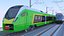 Stadler Flirt e Siemens Vectrain sul ponte