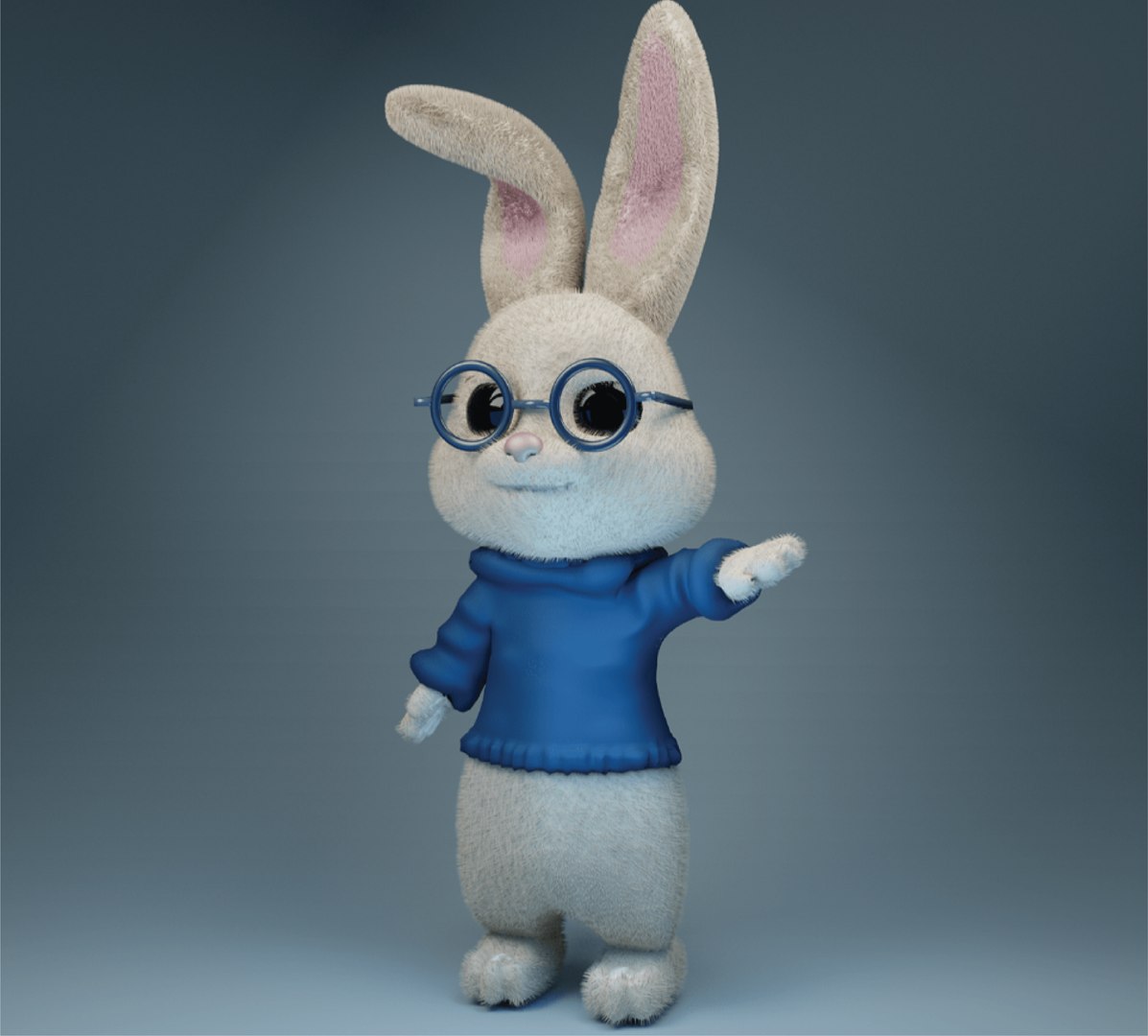 3D Model Bunny - TurboSquid 2111486