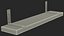 Wooden Shelf Long