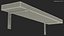 Wooden Shelf Long
