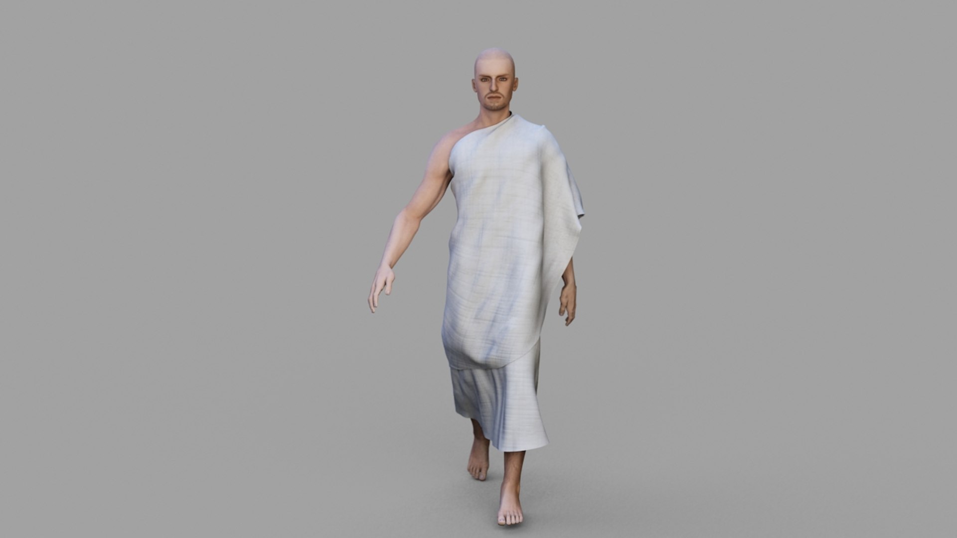 Hajj Character Rigged Cloth 3D Model - TurboSquid 1337510