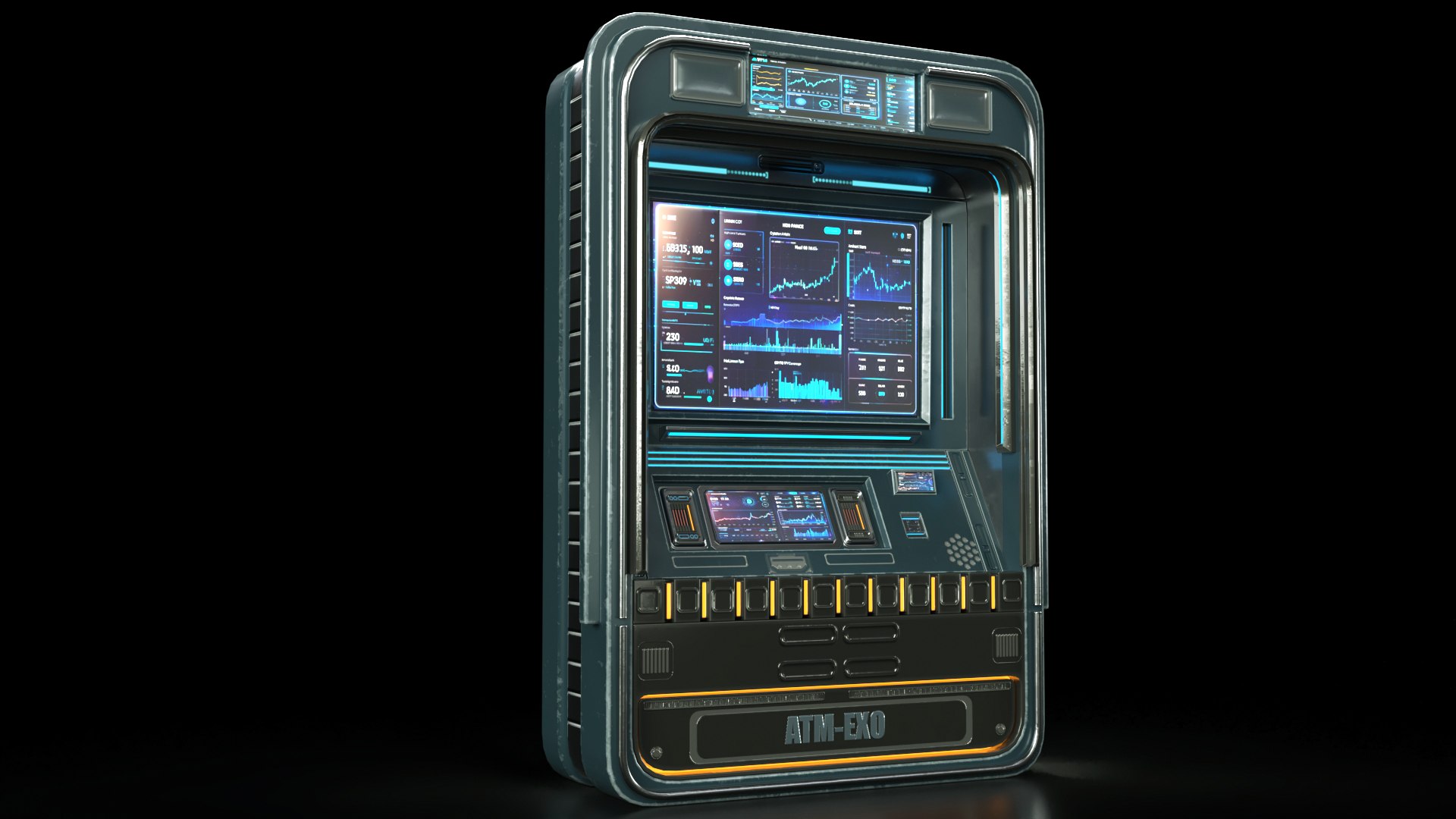 Free Sci-Fi ATM Free 3D - TurboSquid 2434907