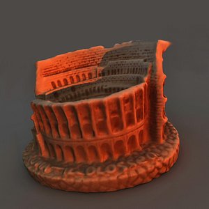 monument rome colliseum 3d model