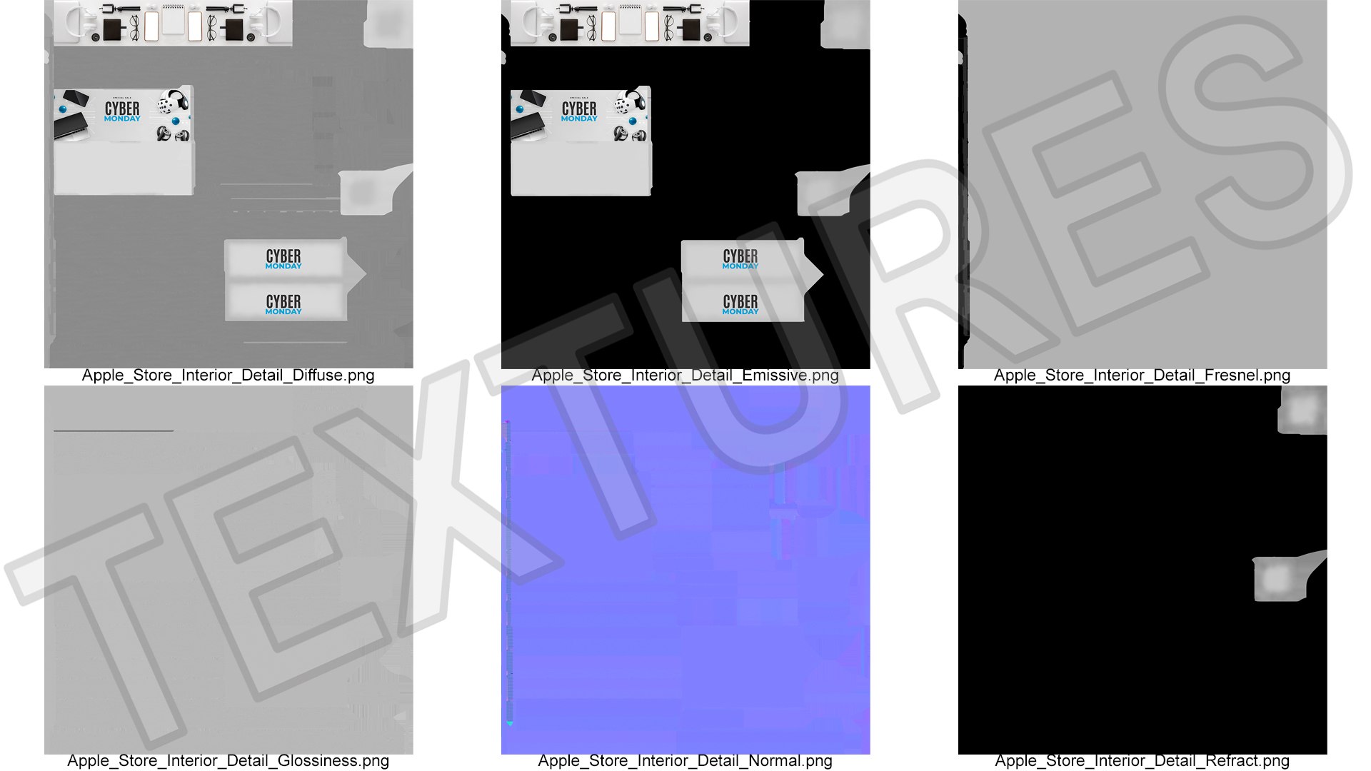 Electronic Store Interior 3D - TurboSquid 2413159