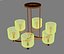 Remains - Murano glass chandelier