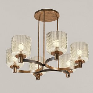 Remains - Murano glass chandelier