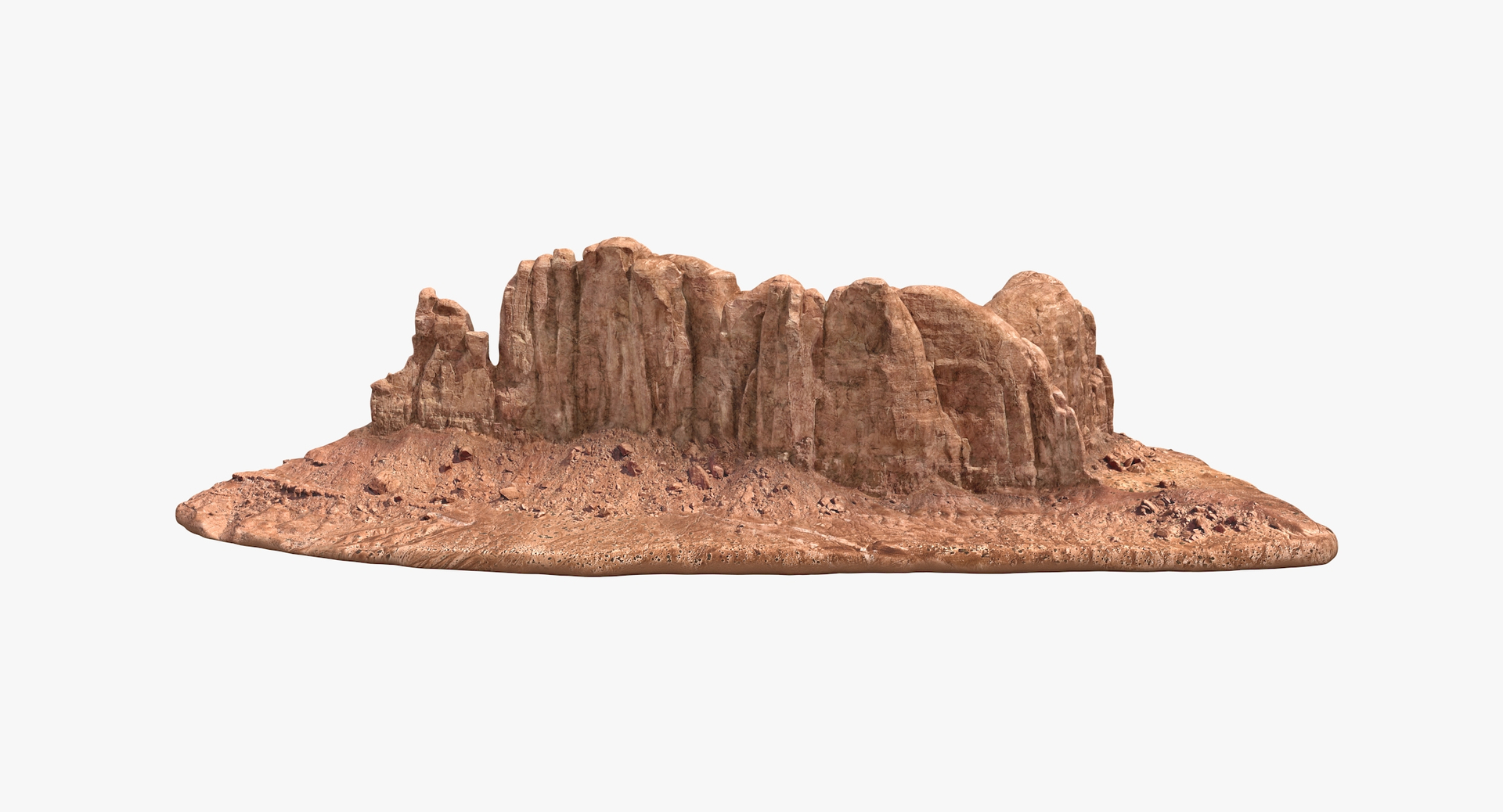 Butte Sandstone 20 3D Model - TurboSquid 2327885