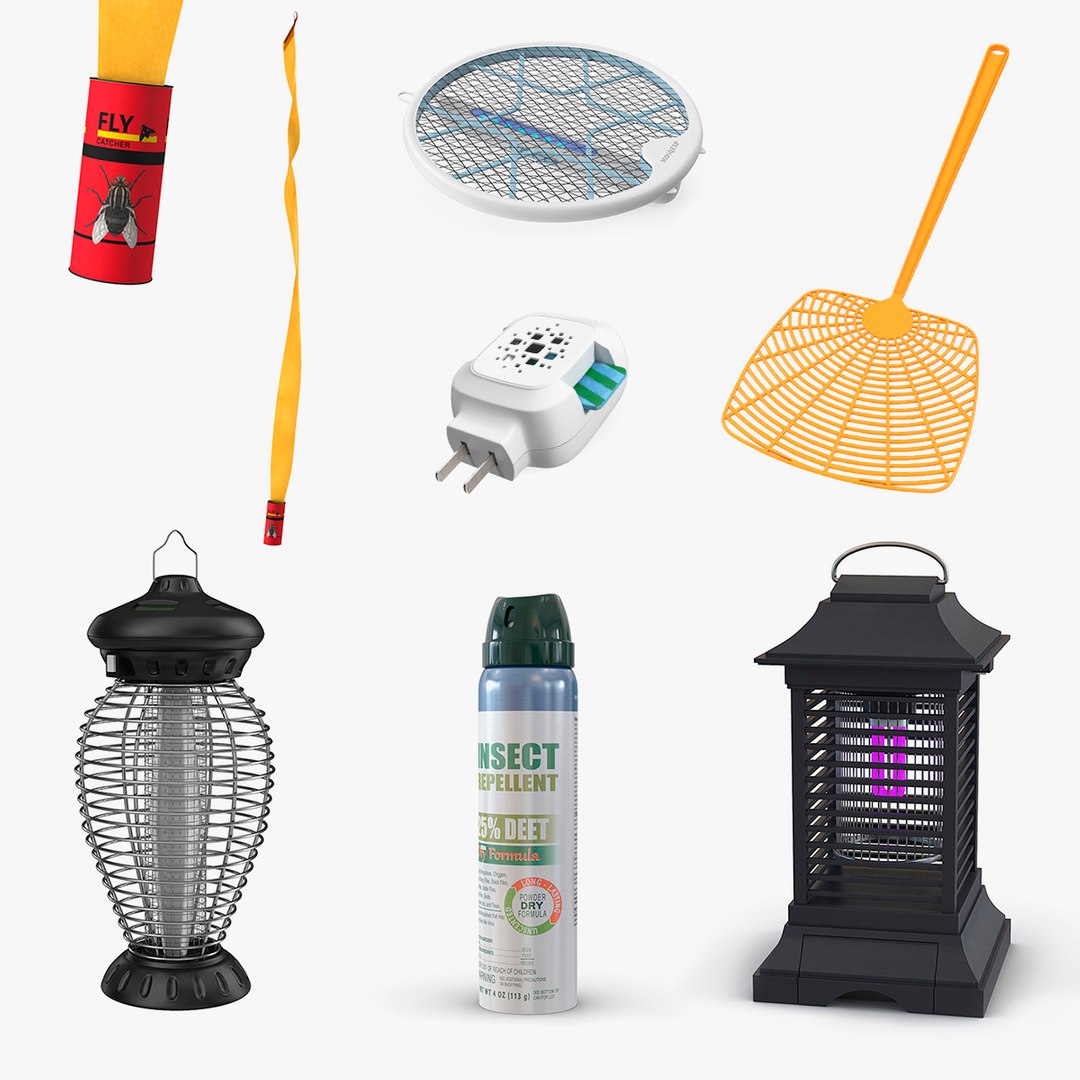 Insect Protection Collection 5 3D model preview