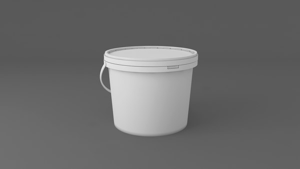 Plastic Bucket 3D Model - TurboSquid 1531980