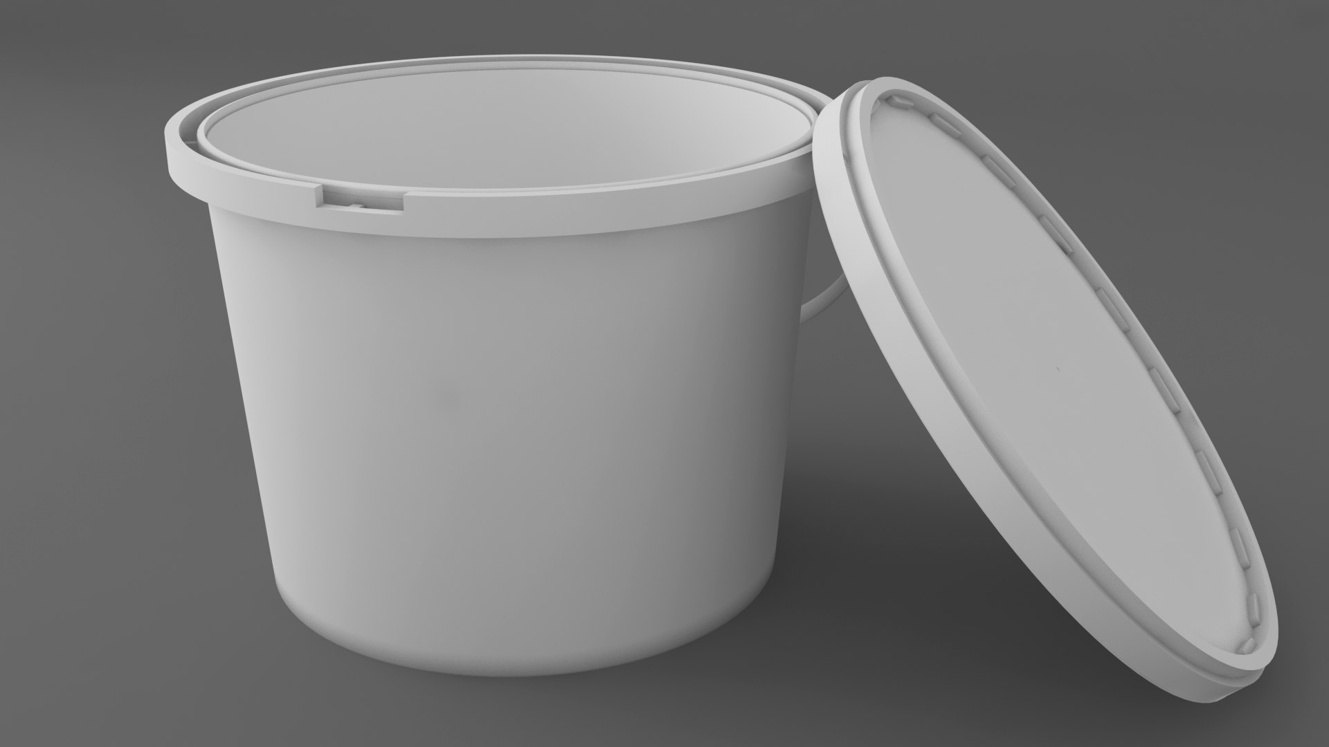 Plastic Bucket 3D Model - TurboSquid 1531980