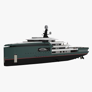 Explorer Superyacht 90m model