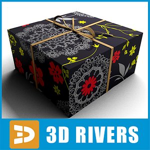 gift wrap nowadays 3d model