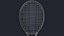 Tennis Racket 3D model