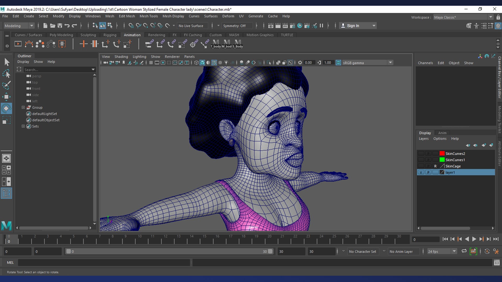 3D Cartoon Woman Stylized Female Character lady model https://p.turbosquid.com/ts-thumb/3y/kLjhOt/1L/screenshot3.2/png/1635188040/1920x1080/fit_q87/bbf9565ea74784e3ce4869263f9cfc59222dcaac/screenshot3.2.jpg