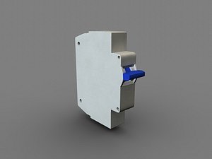 circuit breaker 3d model