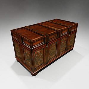 chest furniture 3d max
