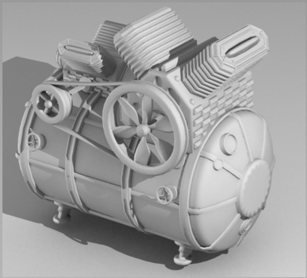 3d compressor model