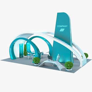 3D pop-up shop trailer mobile - TurboSquid 1547993