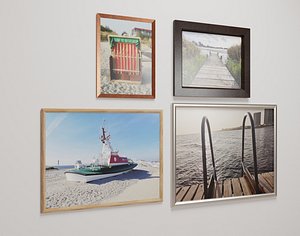 picture frame 3D model