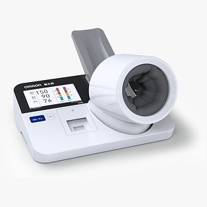 3D Blood Pressure Monitor Omron HBP-9031 model
