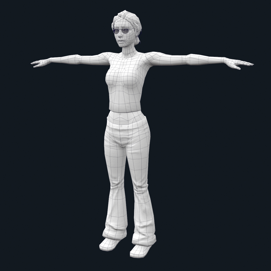 FEMALE T POSE CHARACTER, t pose character - thirstymag.com