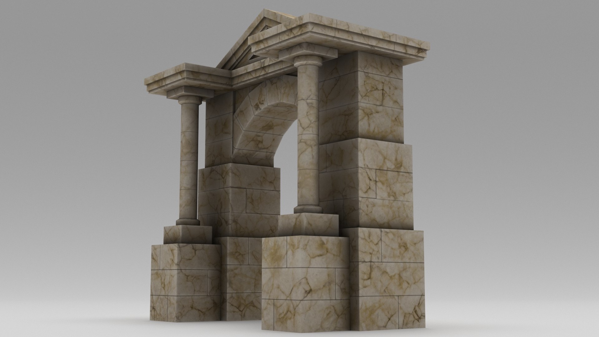 Archway 3D Model - TurboSquid 1898092