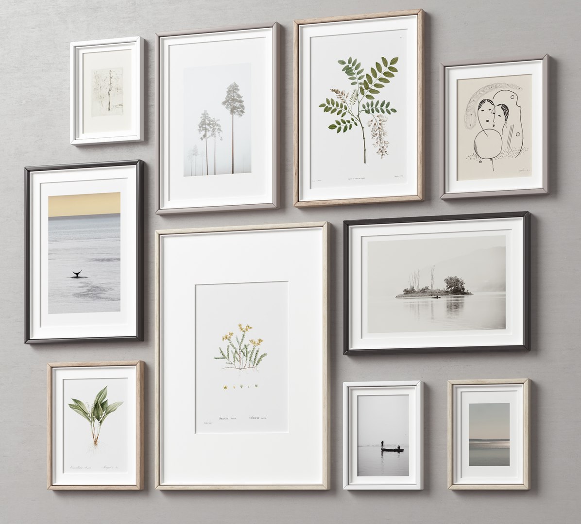 3D Picture Frames Set-449 - TurboSquid 2115713