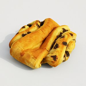 3D pastry choco model