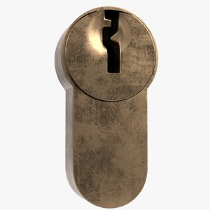 3D model Key hole detail 2