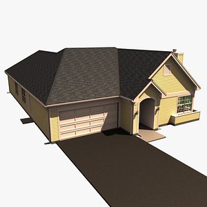 One Story House A3609A