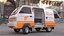 3D Suzuki Super Carry Express Delivery Van Rigged