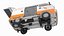 3D Suzuki Super Carry Express Delivery Van Rigged