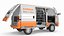 3D Suzuki Super Carry Express Delivery Van Rigged
