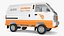 3D Suzuki Super Carry Express Delivery Van Rigged