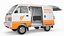 3D Suzuki Super Carry Express Delivery Van Rigged
