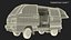 3D Suzuki Super Carry Express Delivery Van Rigged