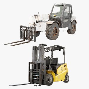 Aged Forklift Set