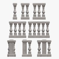 Stone Balustrade Kit 2