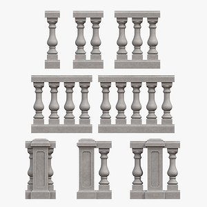 Stone Balustrade Kit 2