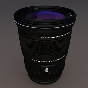 Lens camera Riged iris