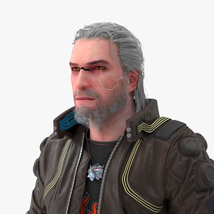 Cyberpunk 2077 Geralt Character