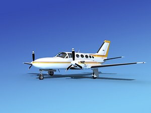 3ds scale cessna 425 conquest