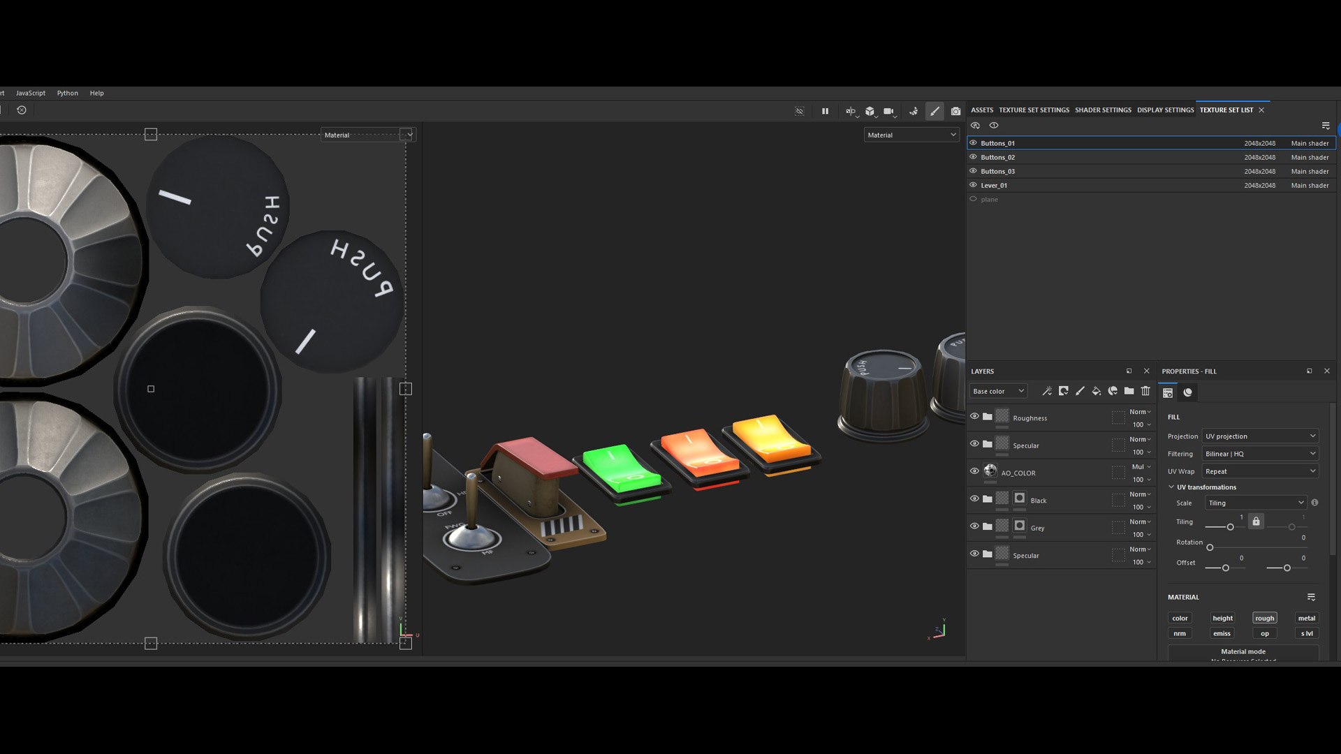 3D Control Panel Set OnOff Switch Button  Rotary Knob https://p.turbosquid.com/ts-thumb/3z/glY5rD/sh/substance/jpg/1743189644/1920x1080/fit_q87/3420849932b305425a3667863bf9227e8f706566/substance.jpg