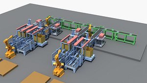 Industrial Equipment 25 - Automatic Packaging Line