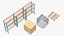 Industrial Warehouse Collection 3D