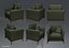 Armchair 04 model
